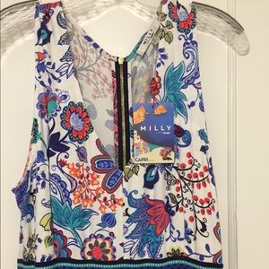 Milly for Design Nation NWT Summer Maxi Dress XL